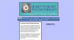 Desktop Screenshot of heart2heartpsychotherapy.com